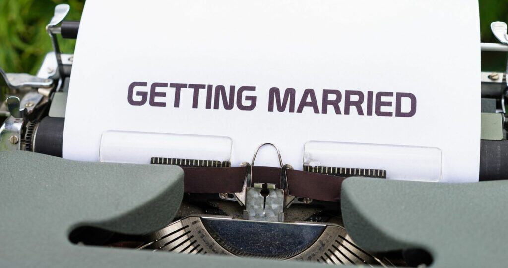 Getting marries